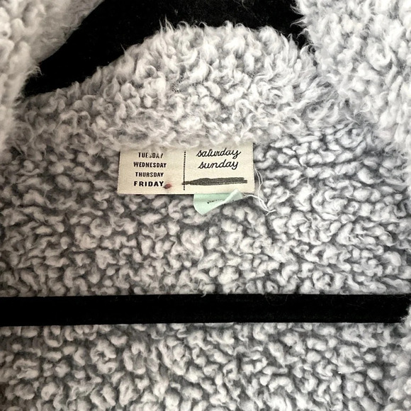 Anthropologie Saturday Sunday Whitney Sherpa Jacket - Picture 9 of 12